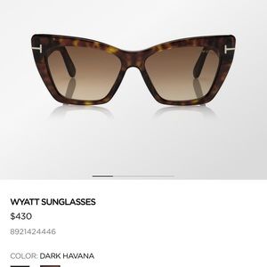 TOM FORD WYATT sunglasses